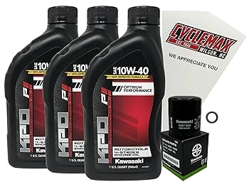 vivicurl　様用 Amazon.com: Cyclemax Full Synthetic 10W-40 Oil Change Kit
